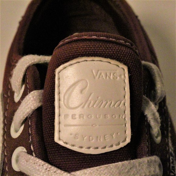 Vans Chima Ferguson Pro Maroon / Deep Red Leather | Men's 10 - Picture 9 of 9